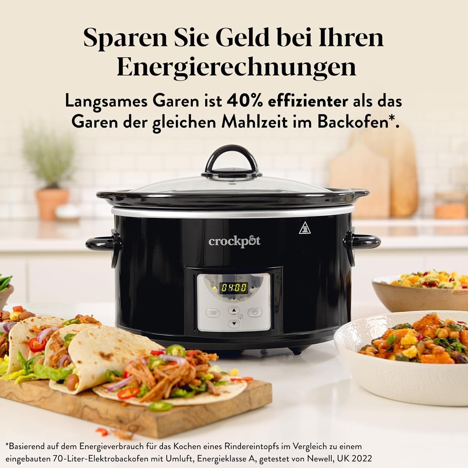 Digitální pomalý hrnec Crockpot, 3,5 l (3 až 4 osoby), CSC113X pomalý hrnec Naty Shop