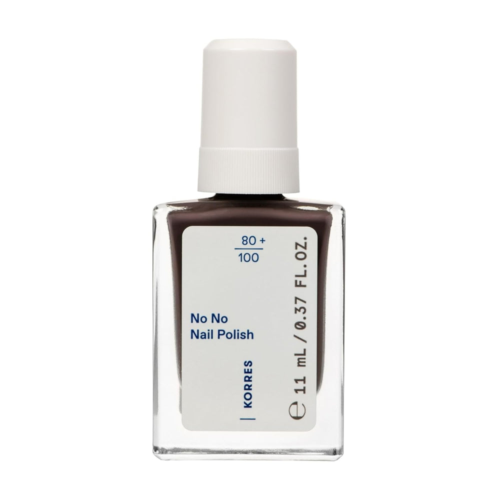 KORRES No No báze laku na nehty - 10% veganská báze bez uvolňování, pro dlouhotrvající barvu odolnou proti odlupování, 11 ml - přirozeně pěstěné nehty, bez škodlivých látek