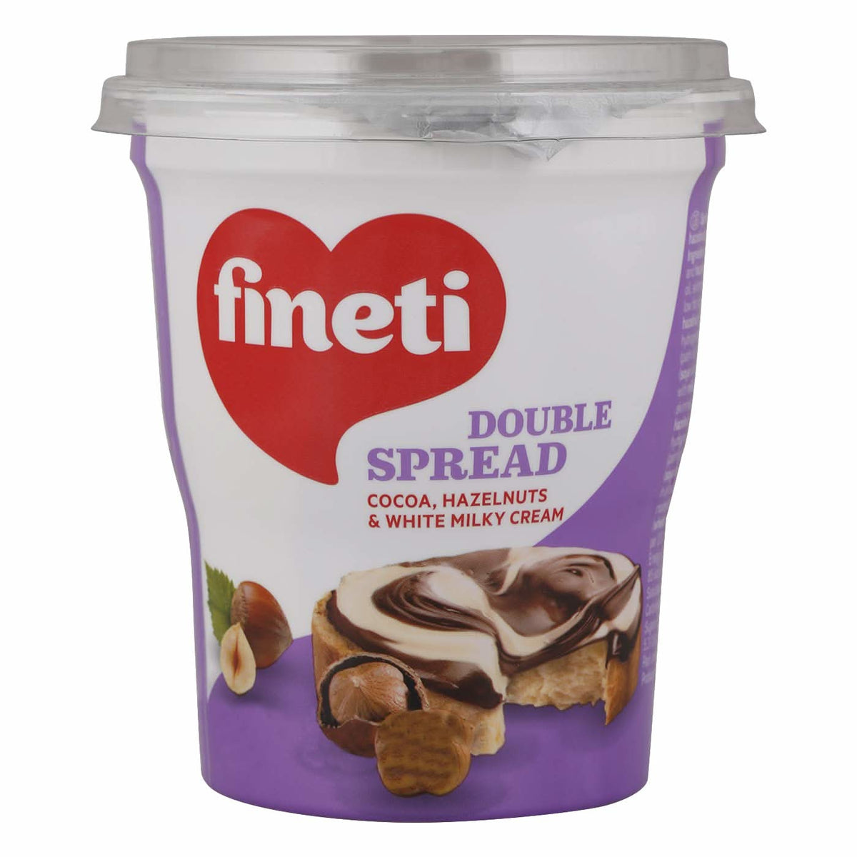 Fineti, Crema cu cacao, alune de padure si crema cu lapte 400g Glazuri si Decor Naty Shop