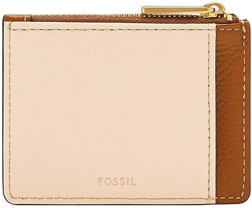 Fossil doamnelor titular de card Vada fermoar LiteHide piele, SL10055103 Portofel Femei Naty Shop
