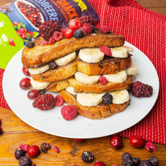 Fructe de pădure liofilizate: 100g mure, afine, merișoare, zmeură liofilizate, neîndulcite - Fructe uscate, fructe liofilizate, fructe de pădure de la NutriPur Produse deshidratate Naty Shop