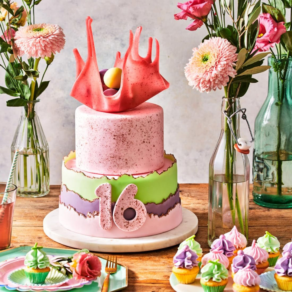 FunCakes fondant rulat verde lime: Ușor de folosit, neted, flexibil, moale și pliabil, perfect pentru decorarea torturilor, halal, kosher și fără gluten, 250g Pasta de zahar Naty Shop