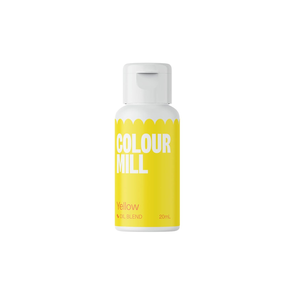 Potravinářské barvivo na bázi oleje Oil Blend, 20 ml Naty Shop Yellow 20 ml
