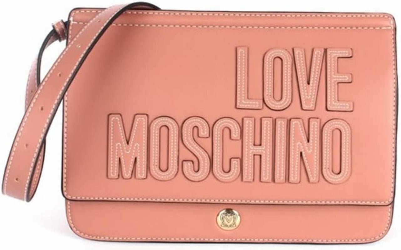 Geantă de umăr Love Moschino Borsa A Spalla Da Donna pentru femei, colecția Toamnă-Iarnă 2021 Genti Femei Naty Shop Roz