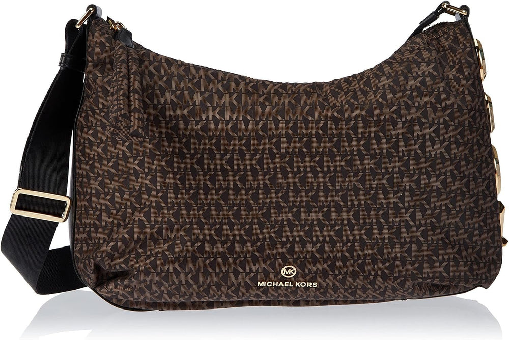 Michael Kors Ladies LG Conv Msgr Leonie Bag Genti Femei Naty Shop Brown/Blk
