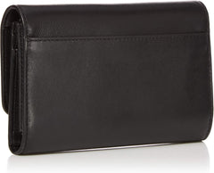 Michael Kors Money Pieces, titular card de credit pentru femei, Marrón (Luggage), 2.5x9.5x11.4 cm (L x Î L) Portofel Femei Naty Shop