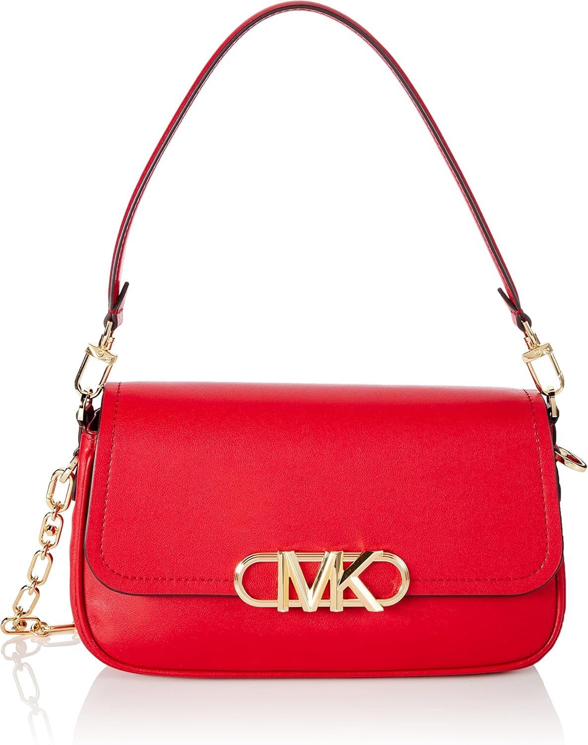 Michael Kors Parker Md Conv Pouchette, geantă de umăr Genti Femei Naty Shop Crimson