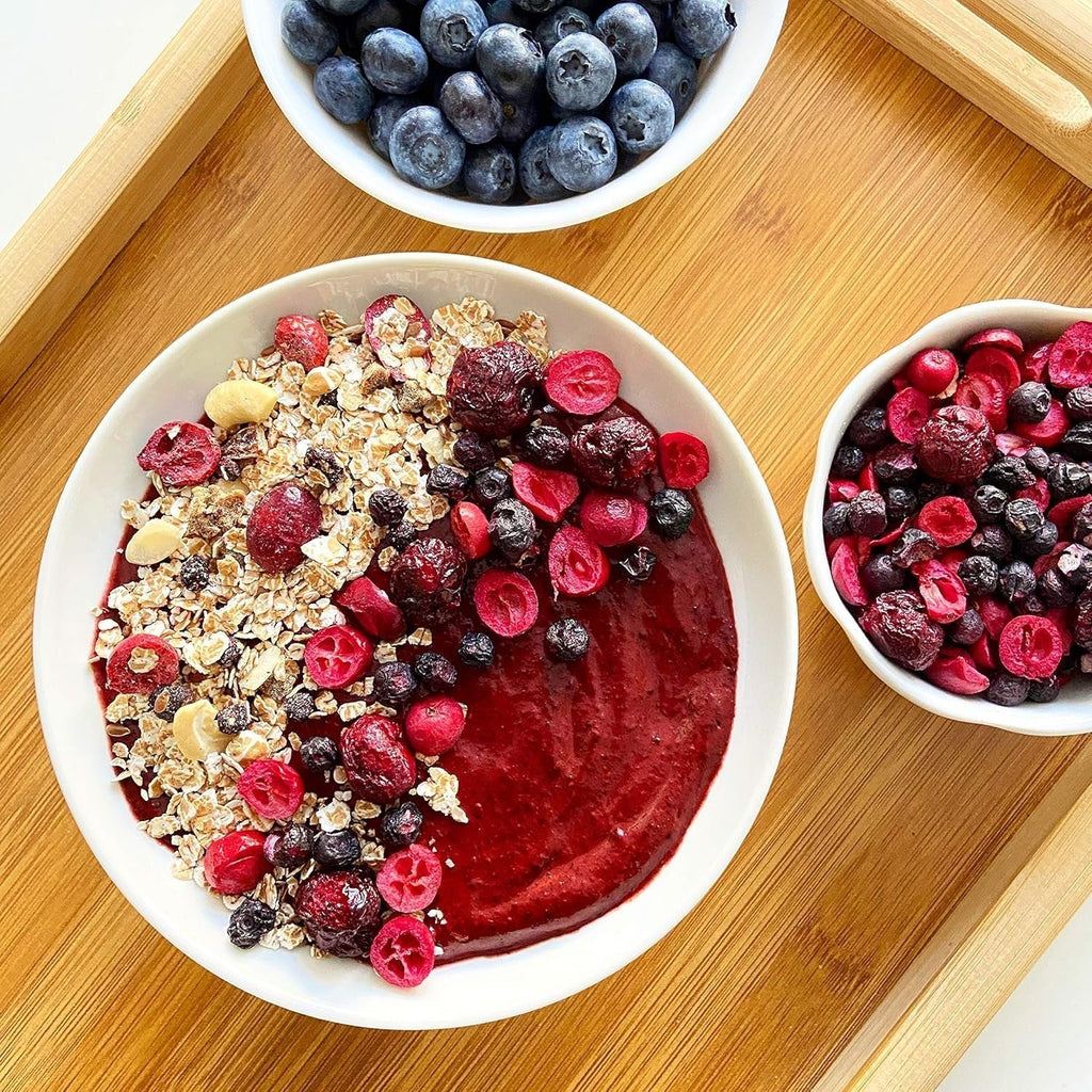 myfruits afine sălbatice, liofilizate, 300g, fără aditivi, 100% afine sălbatice, fructe liofilizate pentru muesli sau ca gustare Produse deshidratate Naty Shop