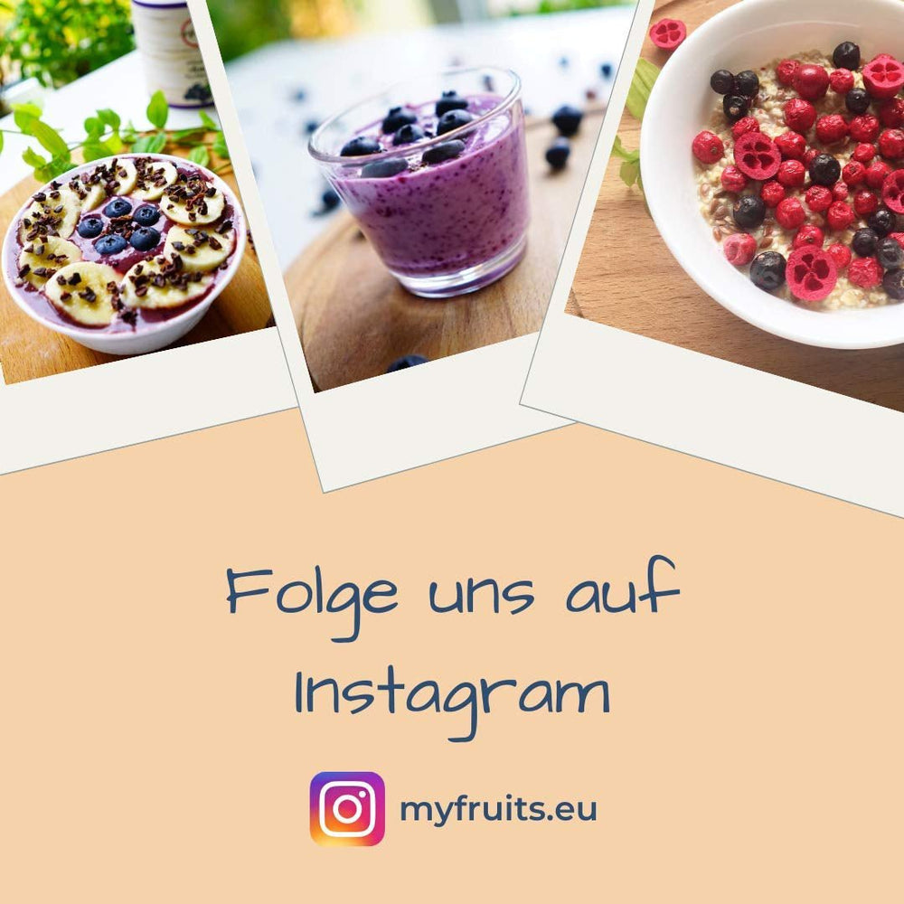 myfruits mix de fructe de pădure, 300g, mix de fructe și fructe de pădure liofilizate, fără zahăr adăugat, căpșuni, zmeură, coacăze roșii, mix de fructe uscate Produse deshidratate Naty Shop