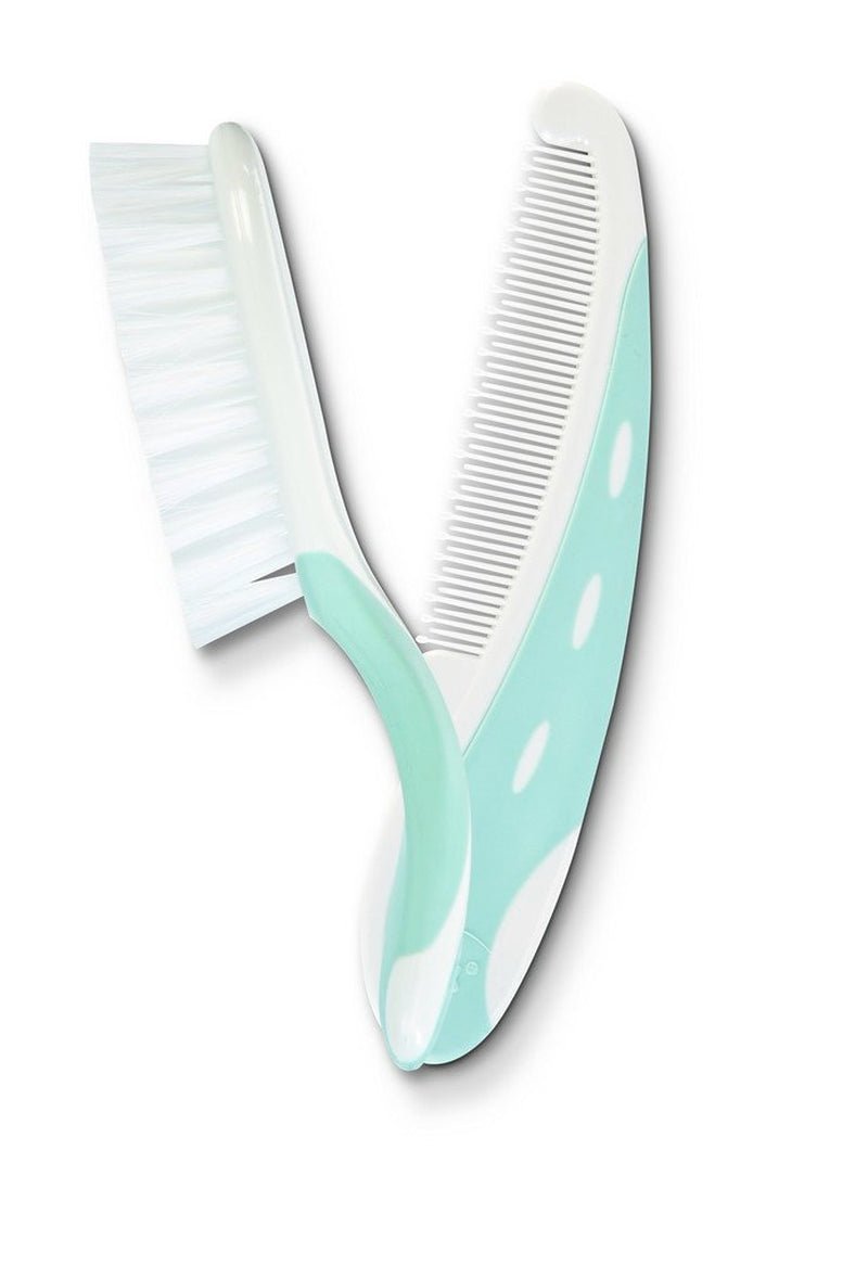 Nuk 700415 Perie și pieptene Copii - Baie si Skincare Naty Shop Albastru