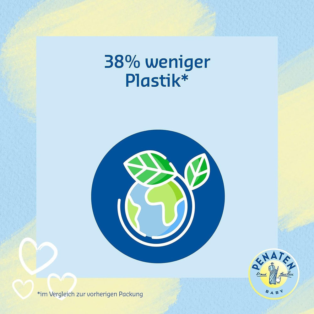 PENATEN Ultra Sensitive Care Cream Face & Body (100ml) cremă de față și de corp pentru bebeluși fără parfum, cremă hidratantă protectoare și hrănitoare pentru pielea foarte sensibilă a bebelușilor predispuși la neurodermatită Copii - Baie si Skincare Naty Shop