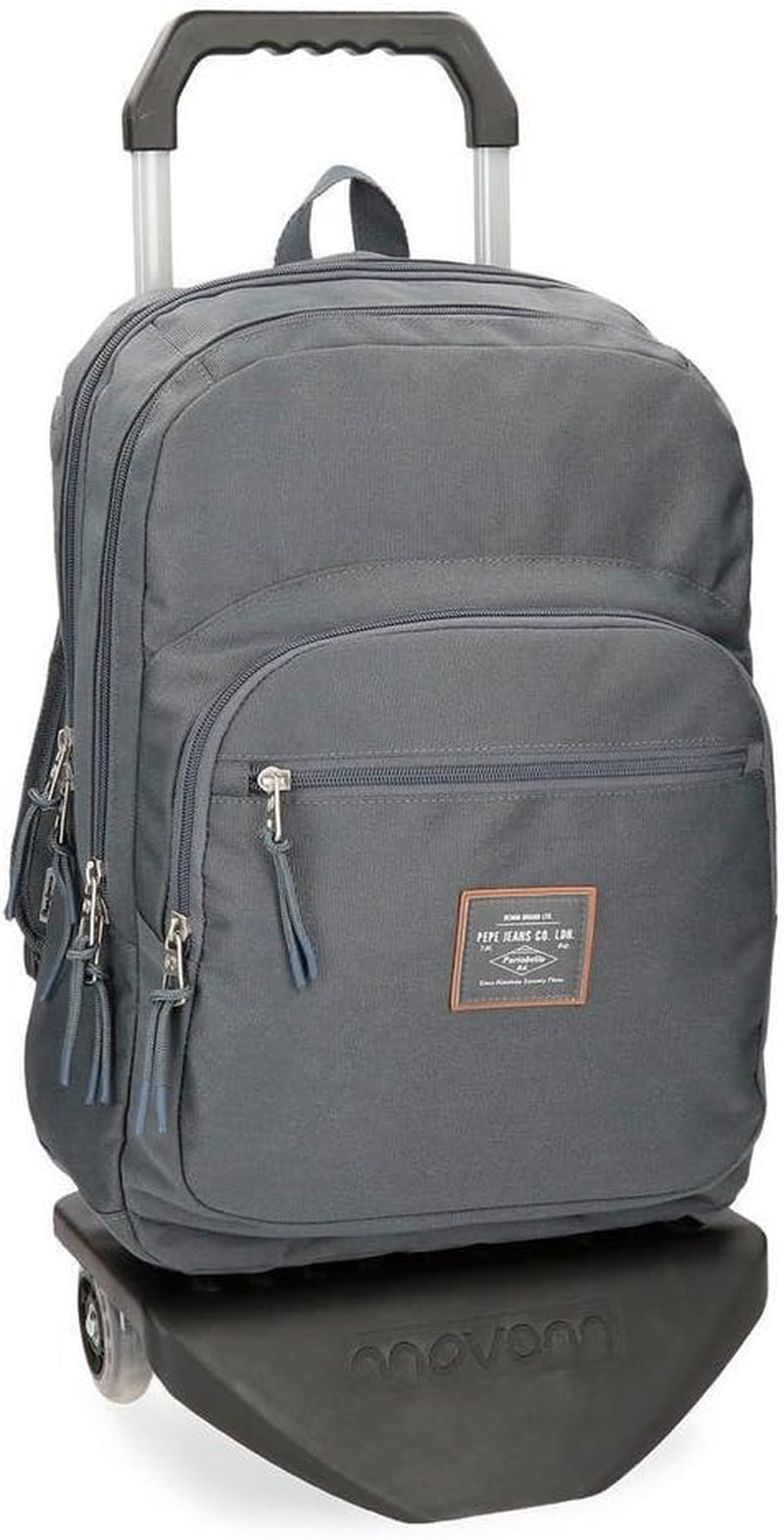Pepe Jeans Cross An Trolley Rucsac personalizabil Verde 32x44x15 cms Poliester 0 21.12L Rucsacuri si ghiozdane premium Naty Shop Grau Rucksack 44 + Trolley