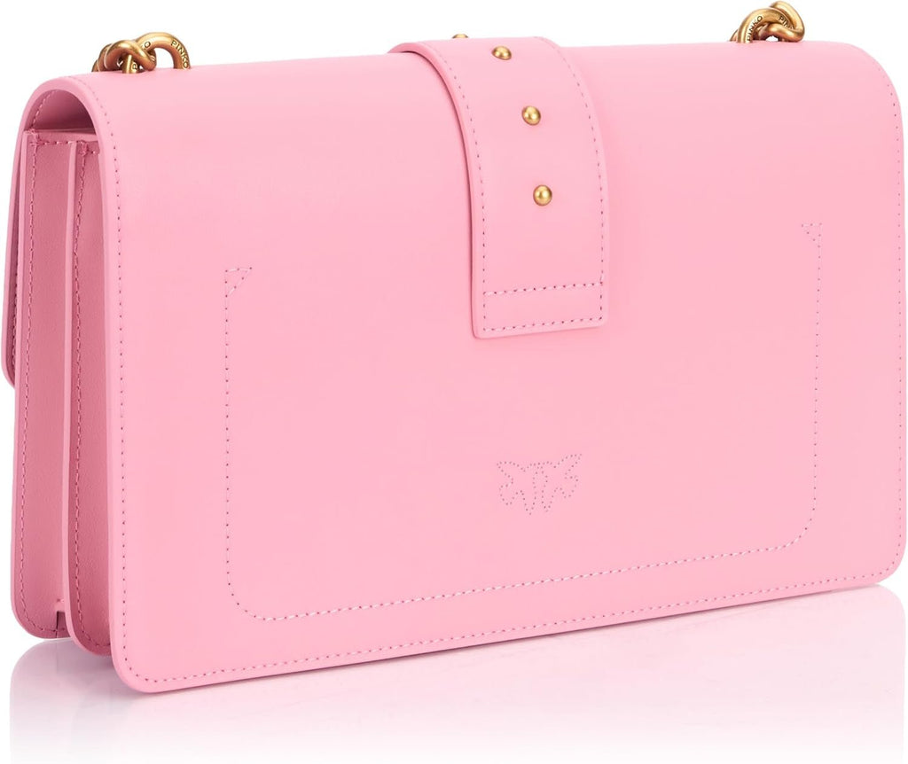 Pinko Ladies Love One Classic Cl Calf Silk Bag Genti Femei Naty Shop