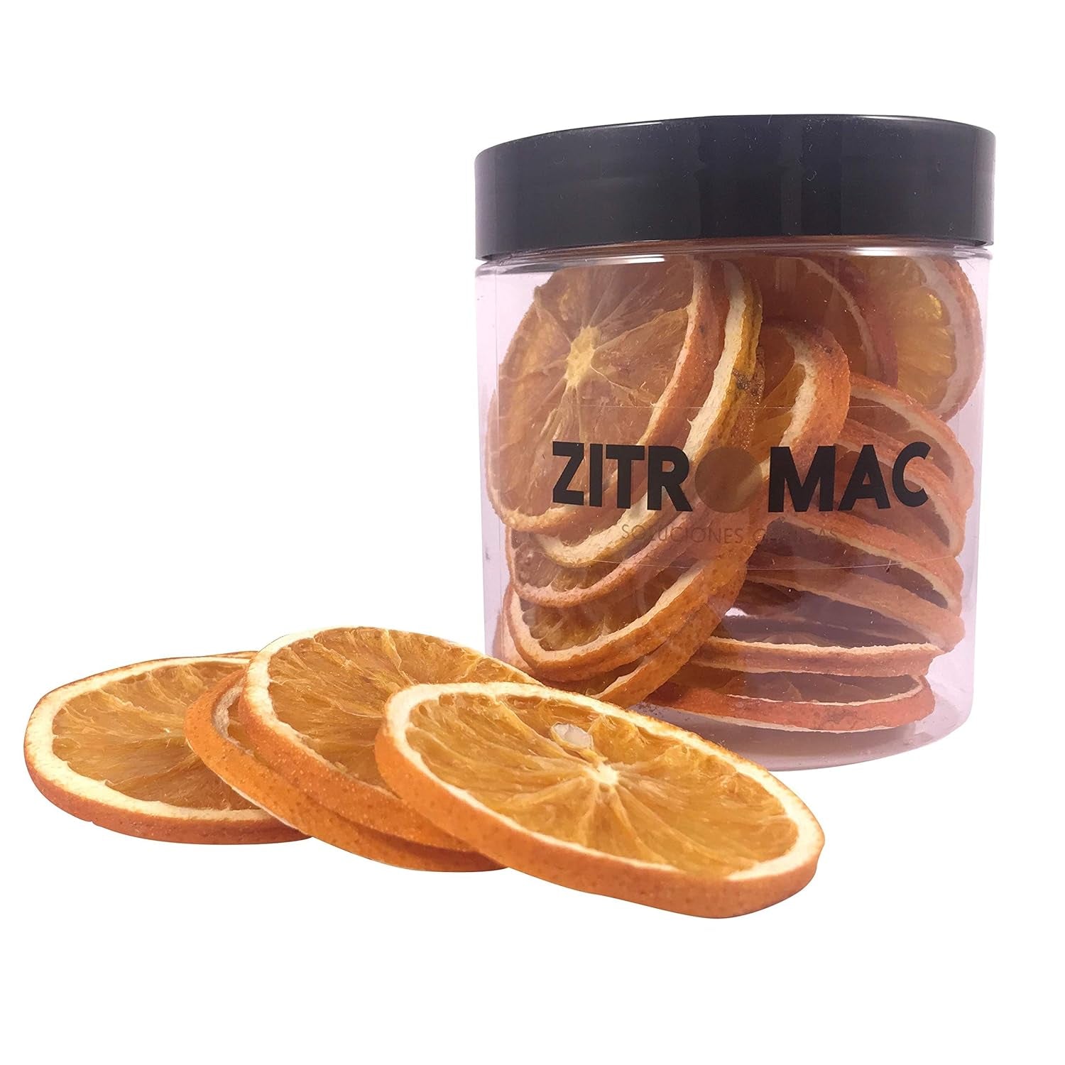 Portocale uscate pentru cocktailuri - Fructe uscate fără zahăr pentru cocktailuri, decorațiuni, dulciuri, Crăciun, băuturi, 100% naturale Felii de portocale uscate fără aditivi (45g) Produse deshidratate Naty Shop 45G (pachet de 1)