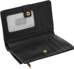 Portofel Fossil pentru femei - Portofel multifuncțional din piele Liza Eco, SL7986G001 - 13.3 cm L x 2.9 cm l x 9.2 cm H Portofel Femei Naty Shop