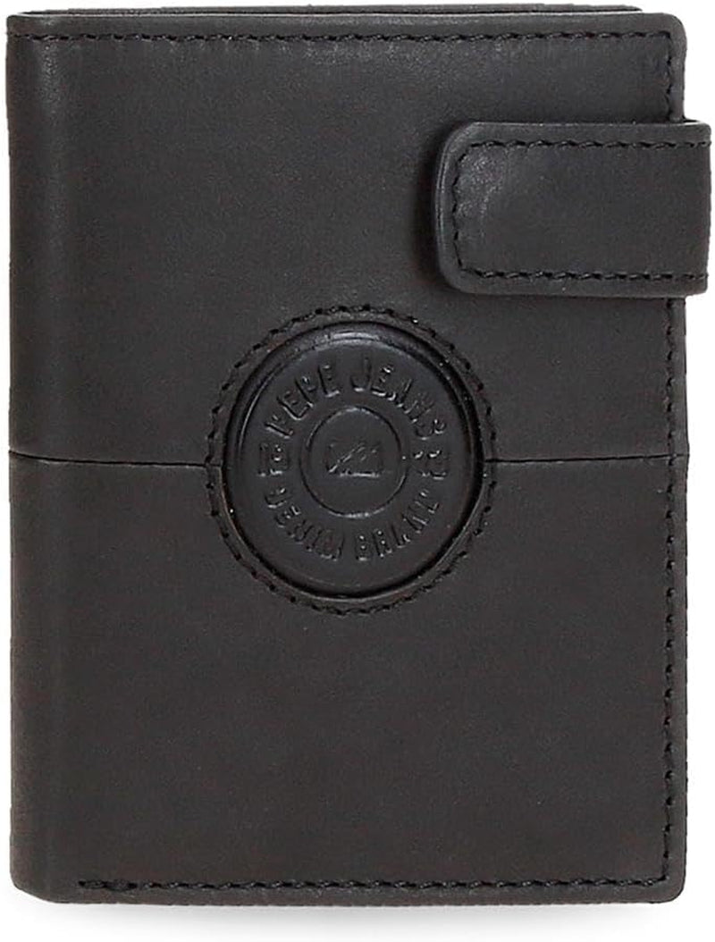 Portofele și poșete din piele de vacă Pepe Jeans Cracker, negru, maro, verde, diferite mărimi - Naty Shop