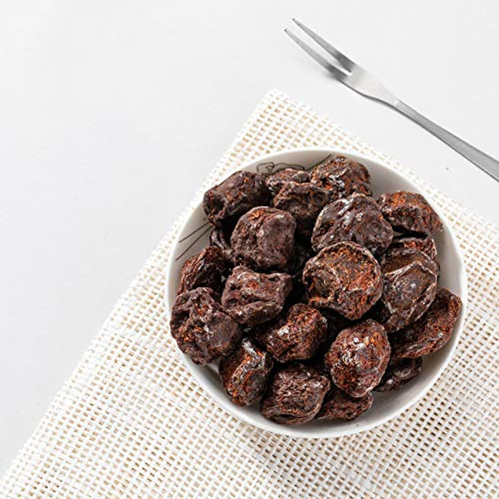 Prune uscate asiatice sărate și dulci, fructe conservate din prune crăpate, 2 pungi de dulciuri tradiționale chinezești din fructe è¯æ¢... (4.23 uncii per pungă) Produse deshidratate Naty Shop