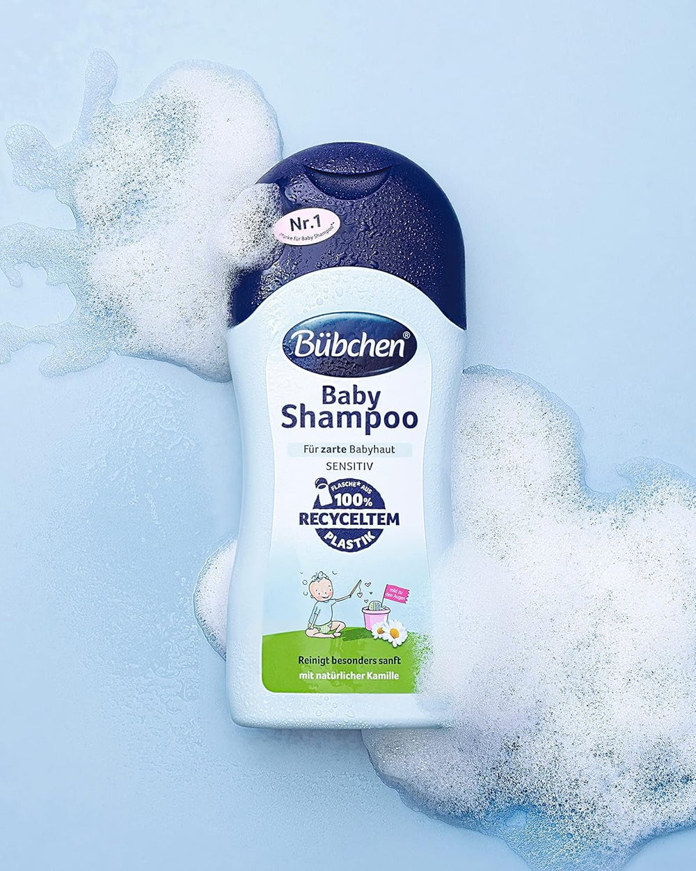 Șampon pentru copii, 200 ml Copii - Baie si Skincare Naty Shop