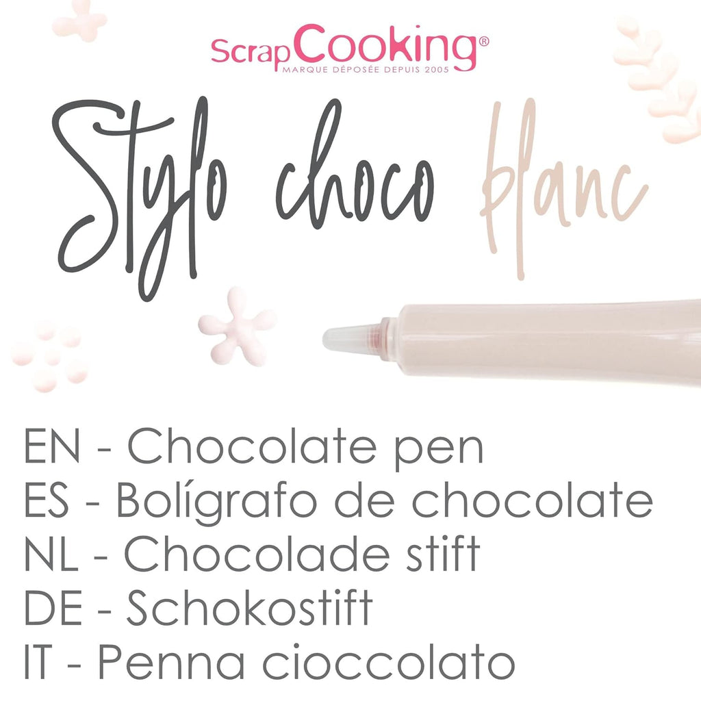 ScrapCooking - colorant alimentar, diverse culori, la tub pentru scriere, 25 grame Pasta de zahar Naty Shop