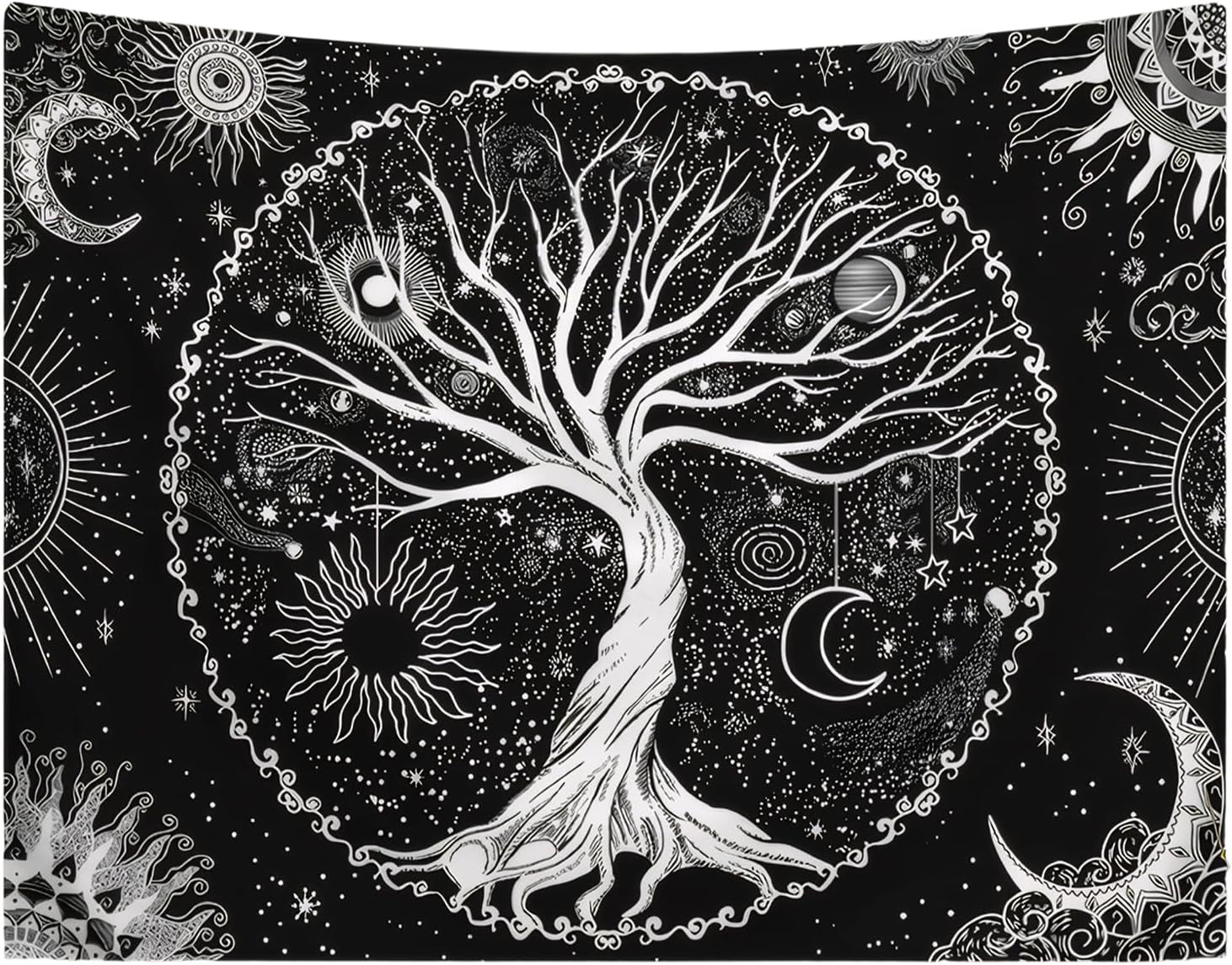 Tapiserie copac viata sun moon Casa - Accesorii si Decoratiuni Naty Shop Default Title
