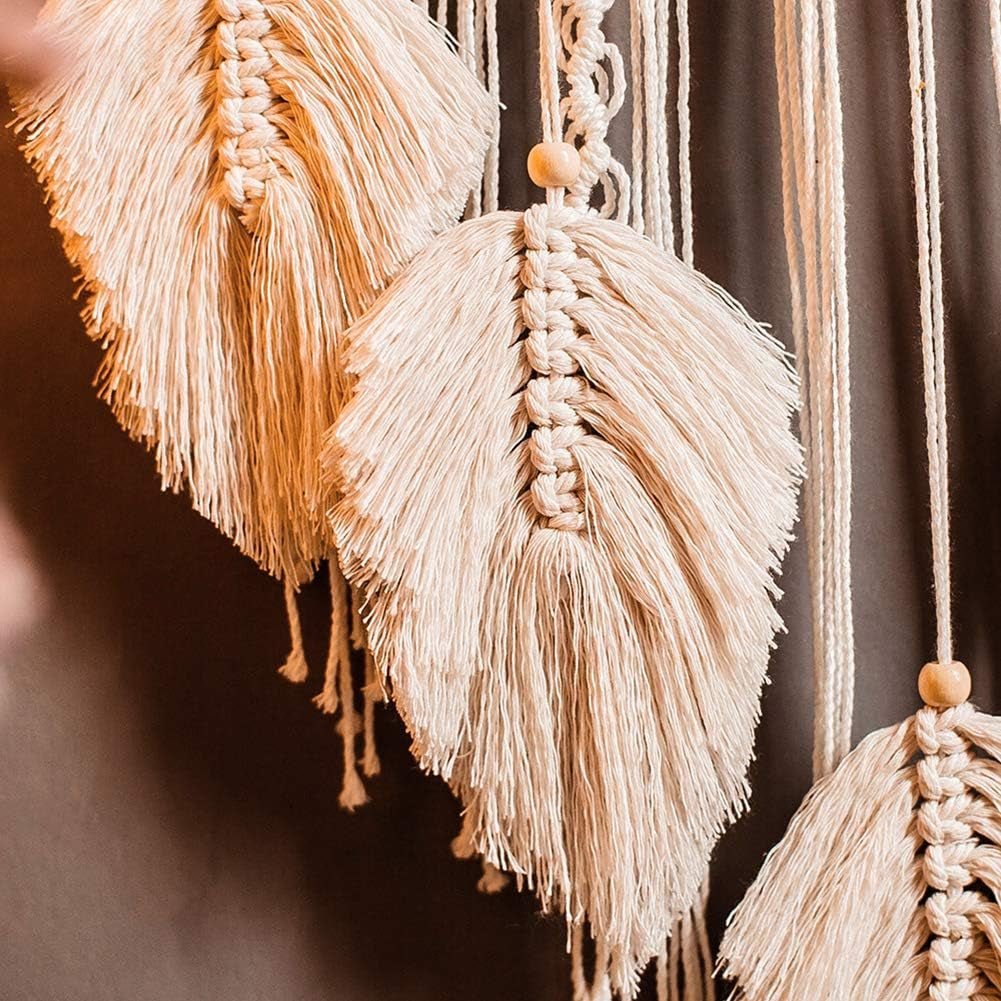 Tapiserie deco dreamcatcher tesute decorare peretelui alb Casa - Accesorii si Decoratiuni Naty Shop