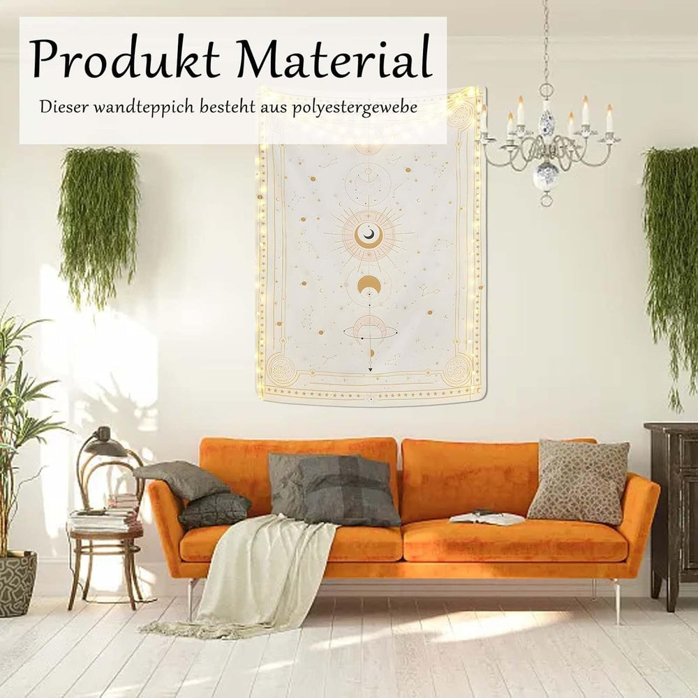 Tapiserie fazele lunii mister constelatie Casa - Accesorii si Decoratiuni Naty Shop