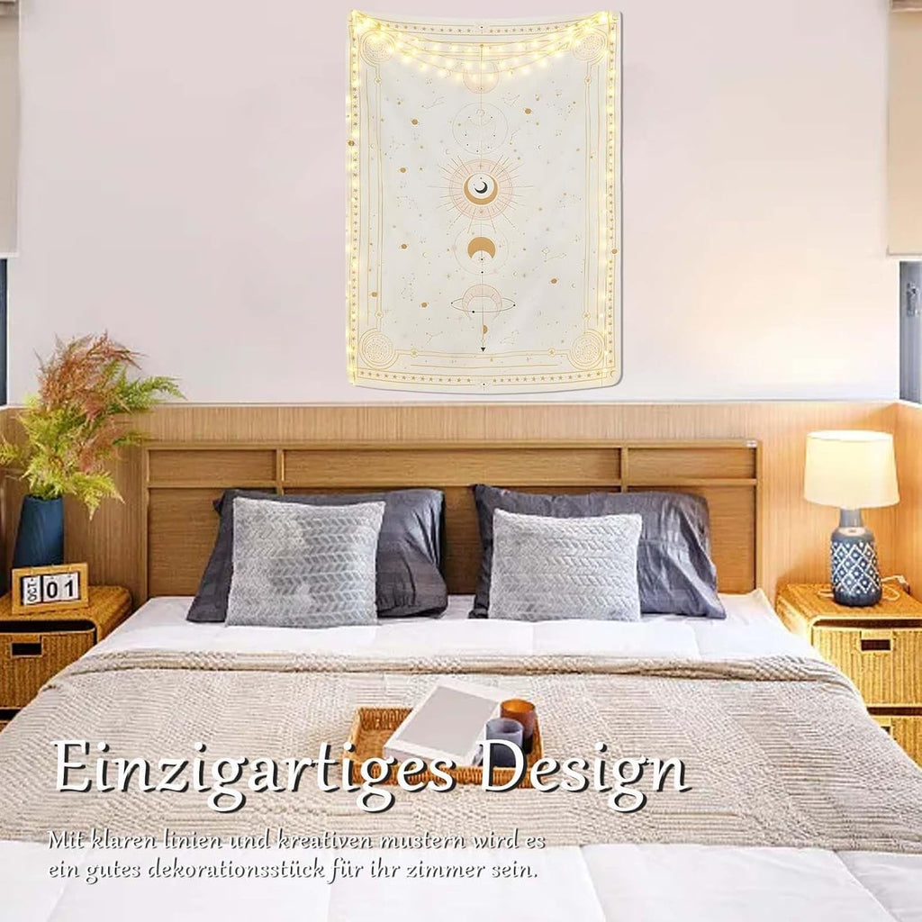 Tapiserie fazele lunii mister constelatie Casa - Accesorii si Decoratiuni Naty Shop