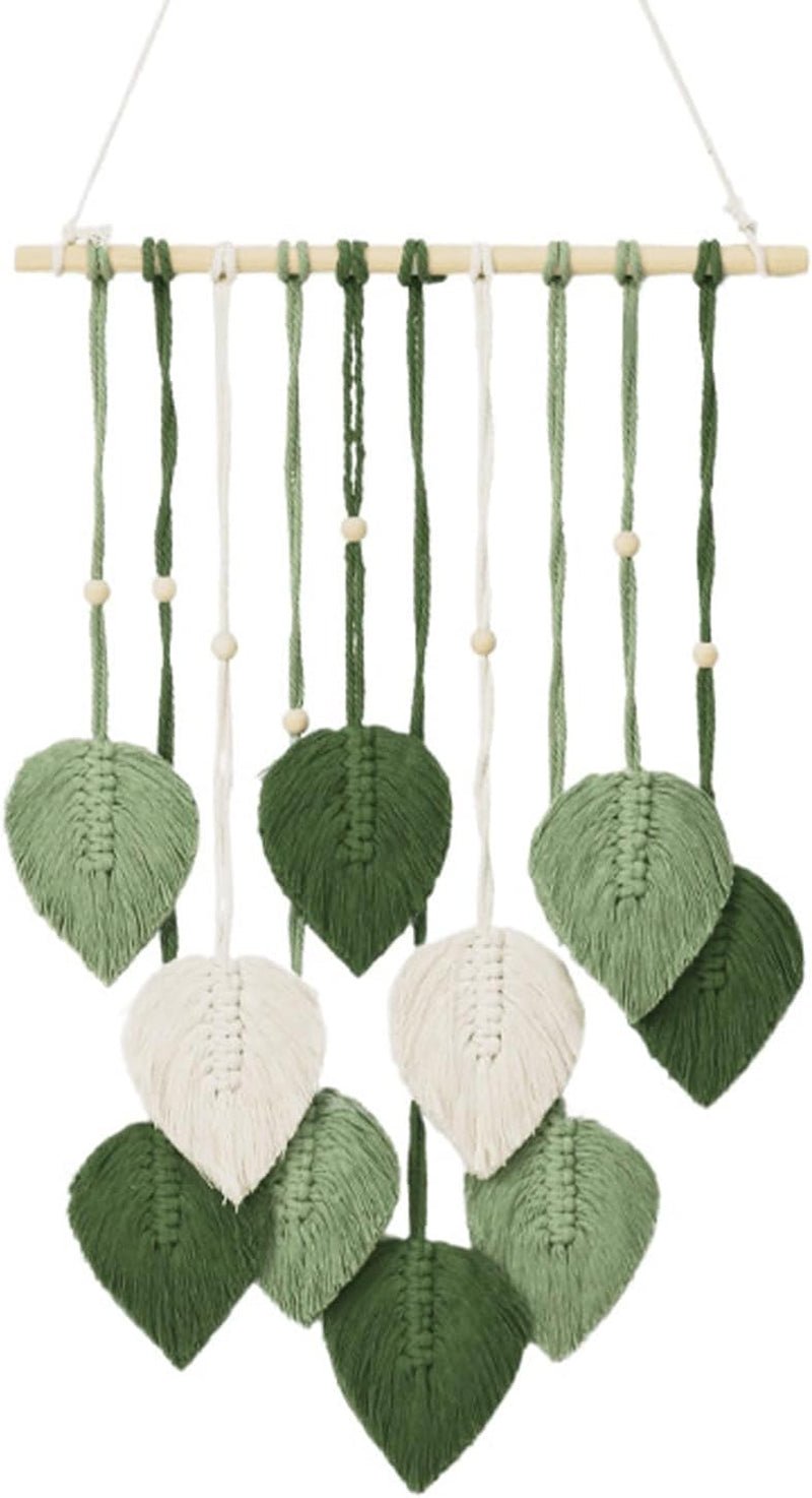 Tapiserie franghie bumbac facuta manual plante decorative nunta Casa - Accesorii si Decoratiuni Naty Shop