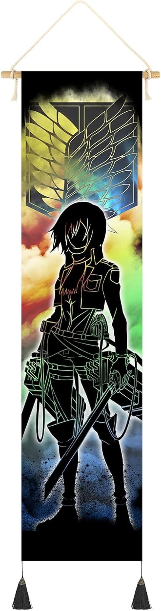 Tapiserie hanging canvas wall art pictura caractere japoneze Casa - Accesorii si Decoratiuni Naty Shop Stil-E