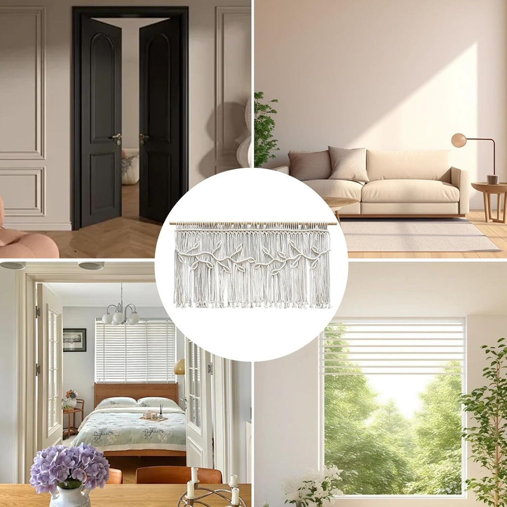 Tapiserie perdea usa tesute fildes Casa - Accesorii si Decoratiuni Naty Shop