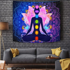 Tapiserie tapiterie mandala colorata mistica Casa - Accesorii si Decoratiuni Naty Shop