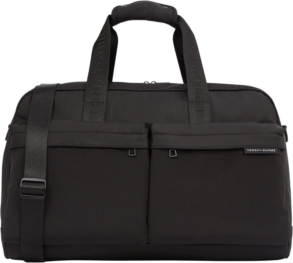 Tommy Hilfiger Geantă geantă de voiaj pentru bărbați Geantă de călătorie Element Repreve, negru, mărime unică Bagaje și echipament de călătorie Naty Shop Titlu implicit