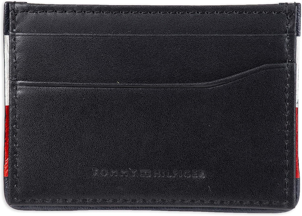 Tommy Hilfiger Men's RFID Blocking Card Holder Wallet Card Holder Portofel Barbati Naty Shop