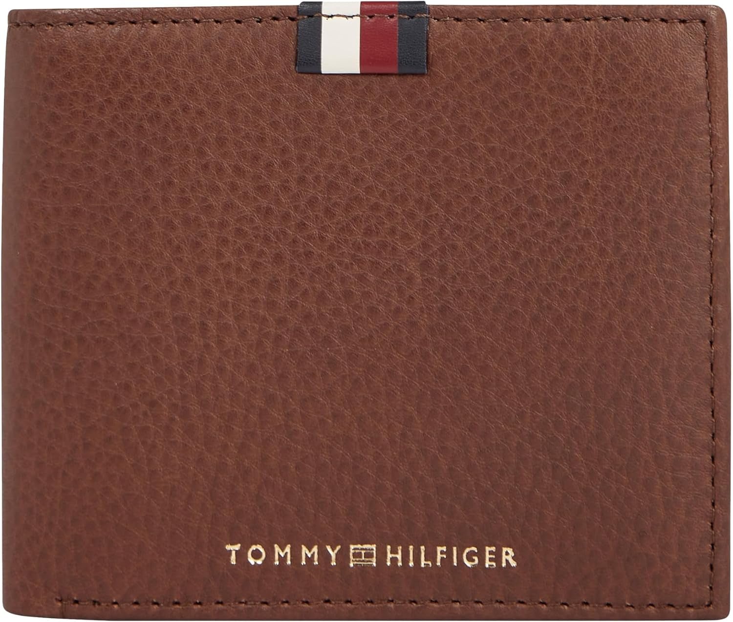 Tommy Hilfiger pentru bărbați Th Prem Lea Cc Flap and Coin Am0am11270 Portofele Portofel Barbati Naty Shop Brown (castan închis) Os