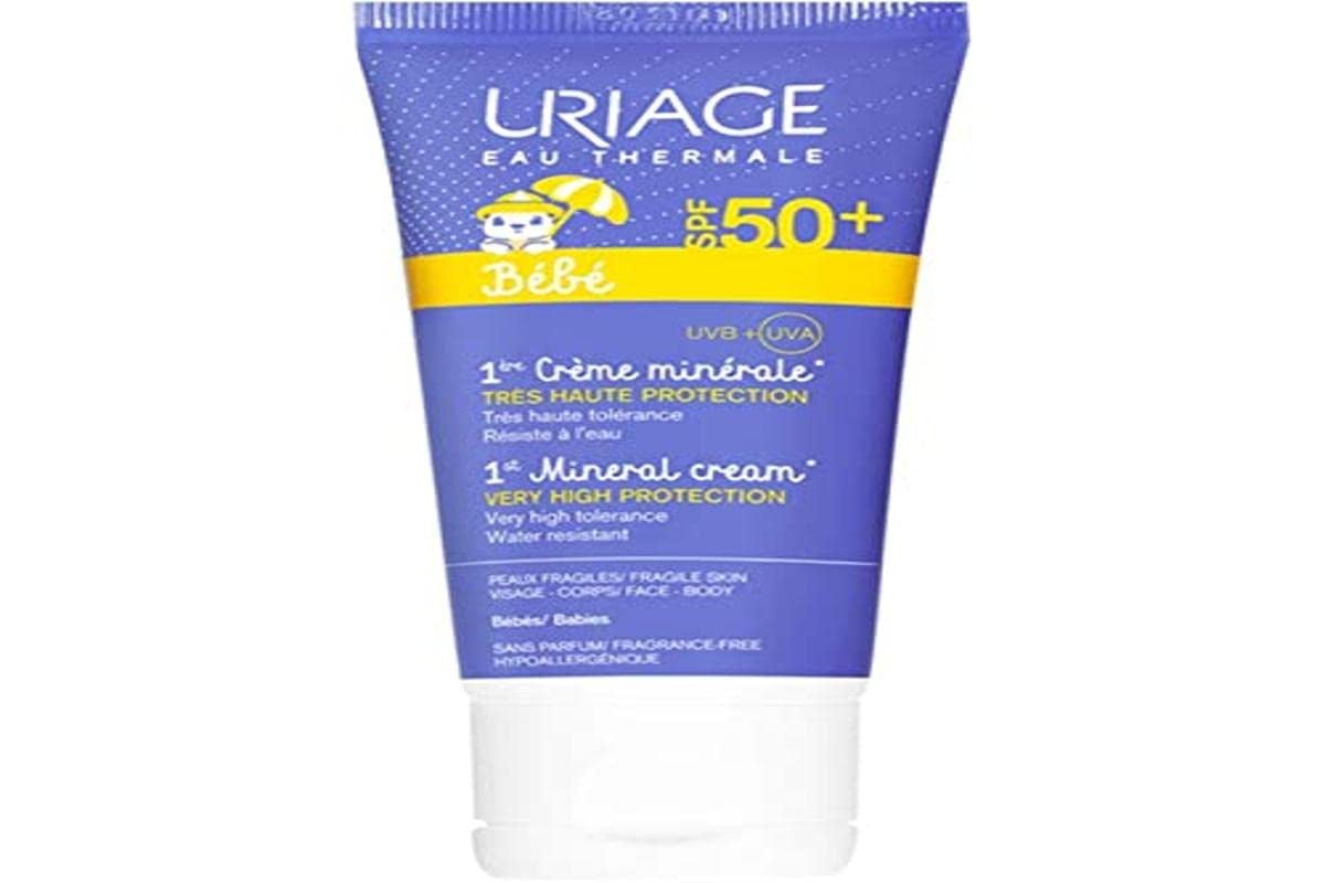 Uriage Baby Mineral Cream SPF50+ Protecție solară, 50 ml Copii - Baie si Skincare Naty Shop 50 Ml (1 pachet)
