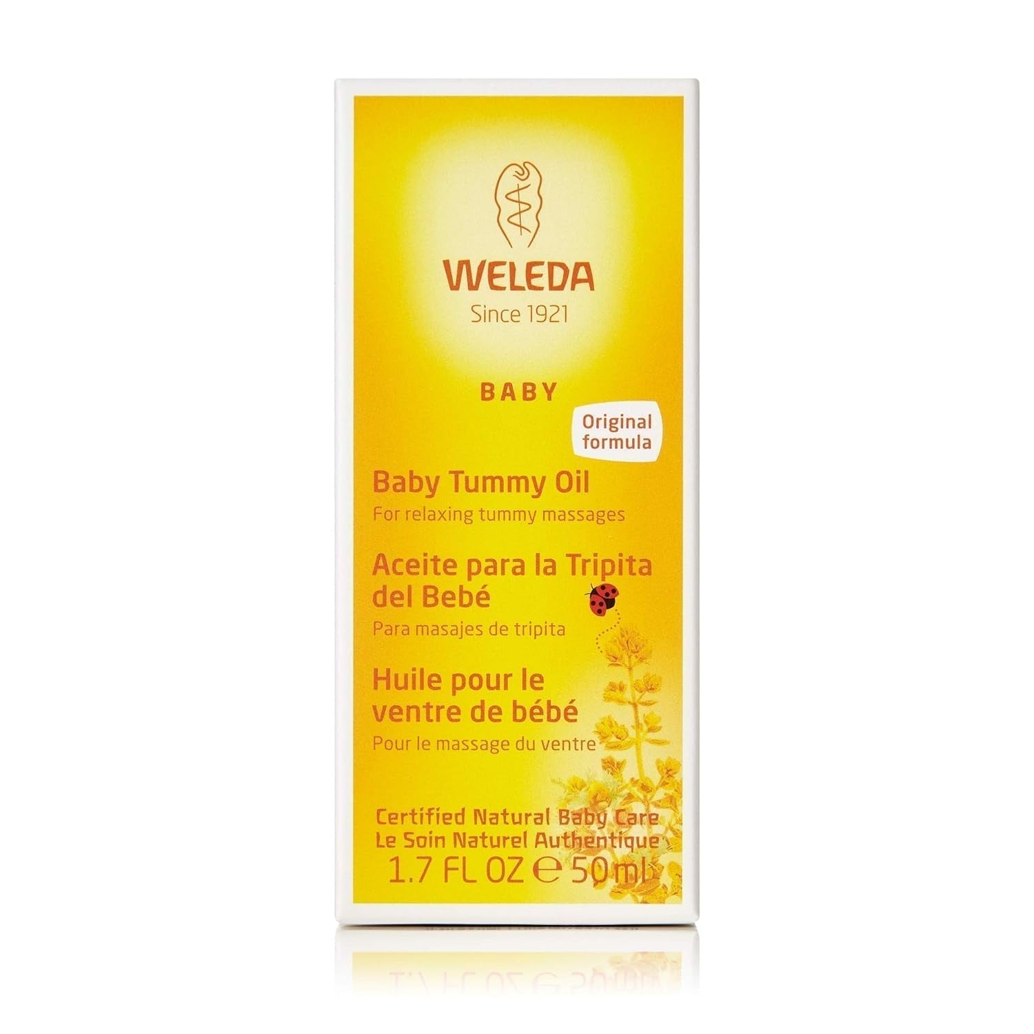 Weleda Baby Tummy Oil, 50 ml Copii - Baie si Skincare Naty Shop